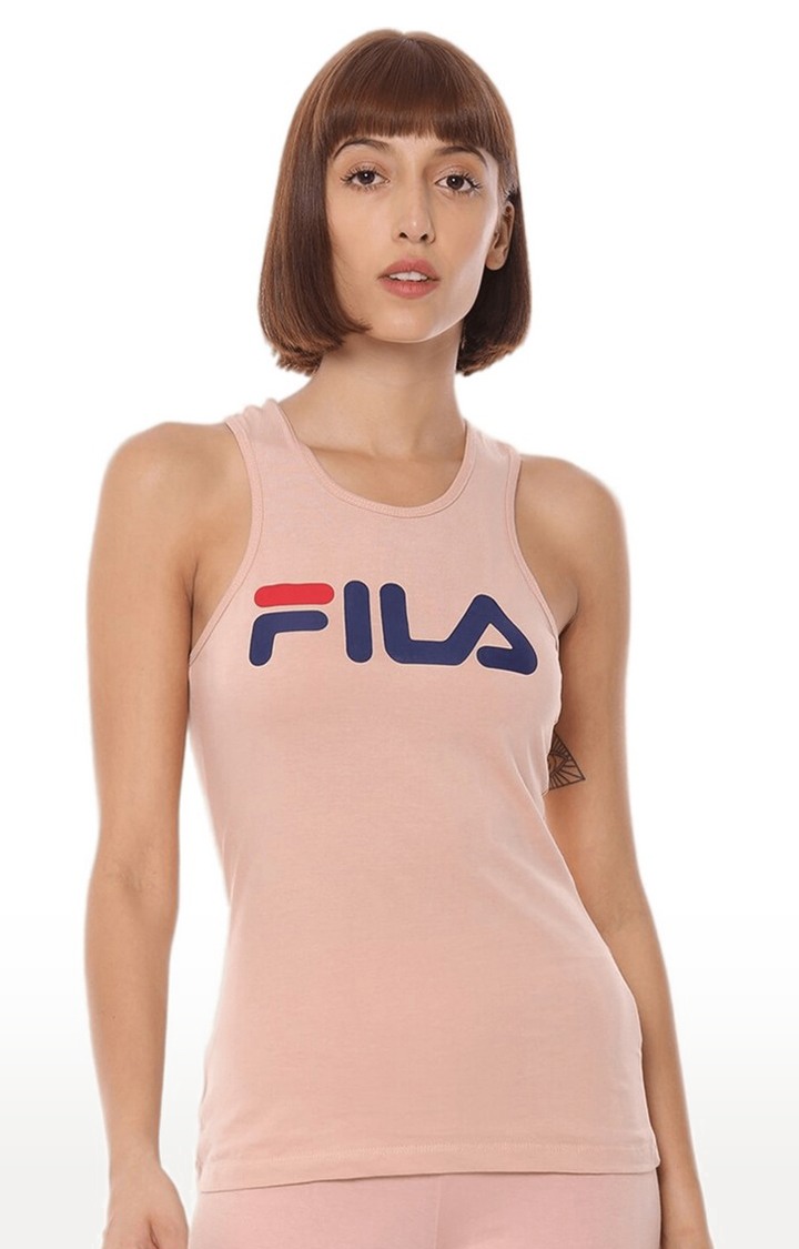 Fila on sale pink top