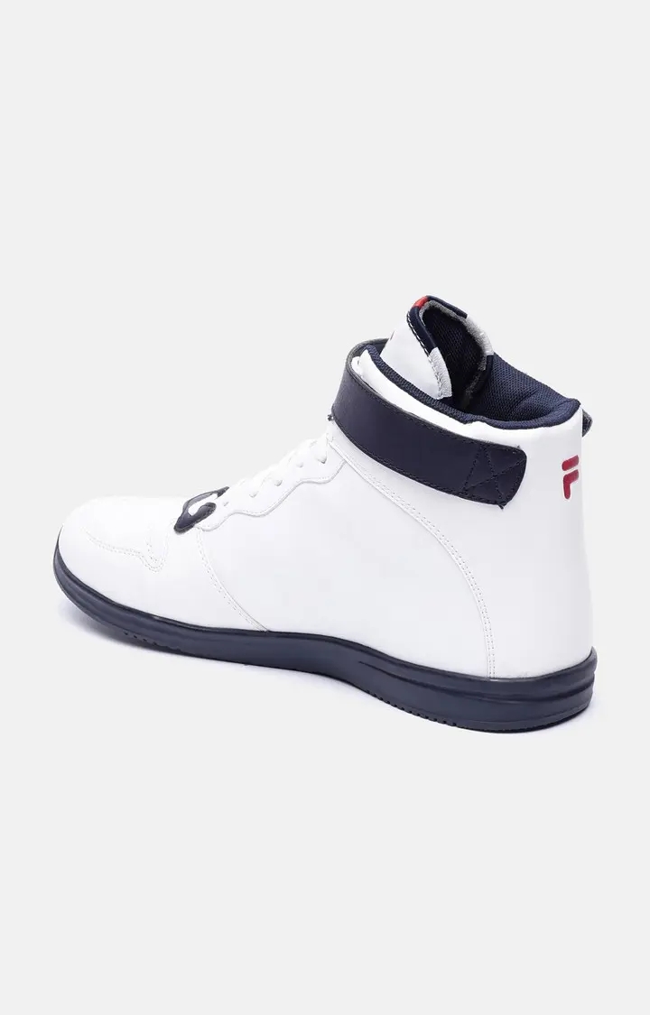 AMI - Textured-Leather Sneakers - Men - White AMI
