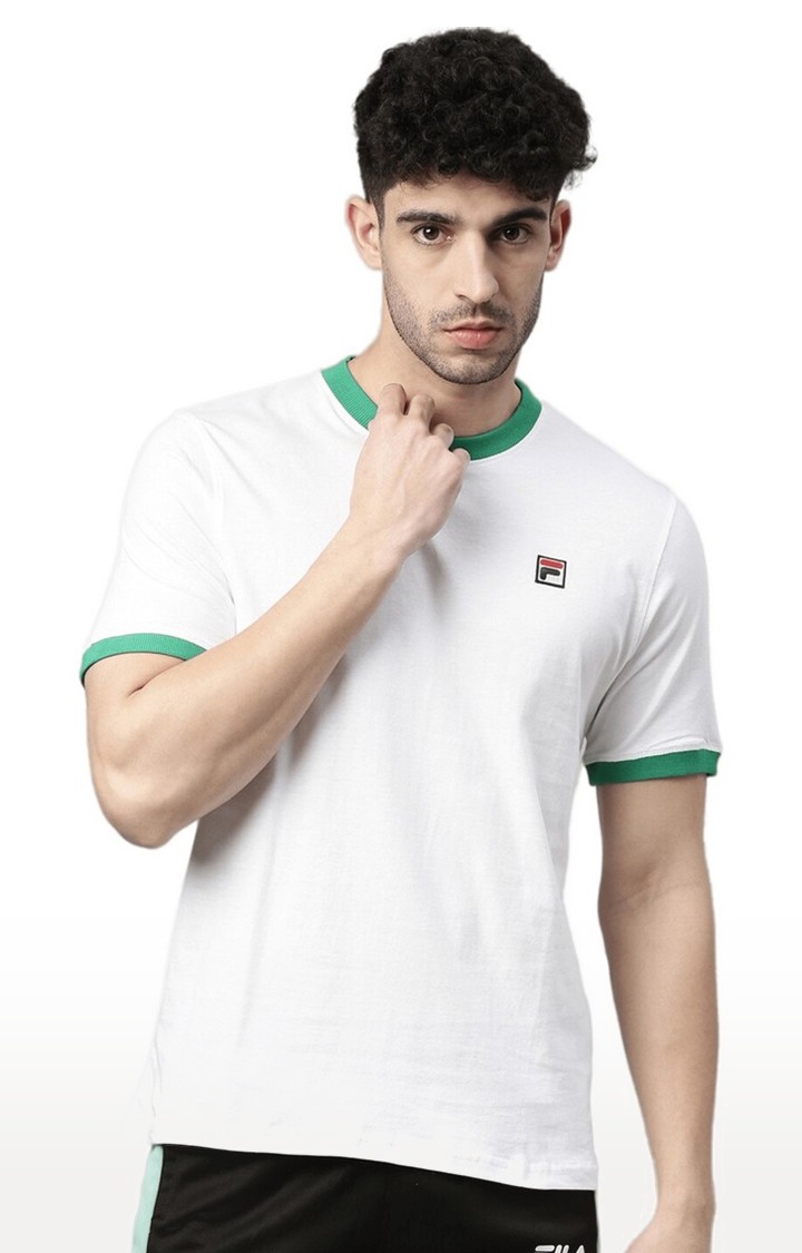 Fila white deals t shirt mens