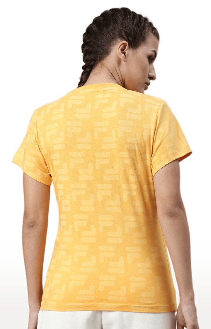 Fila shirt womens yellow new arrivals