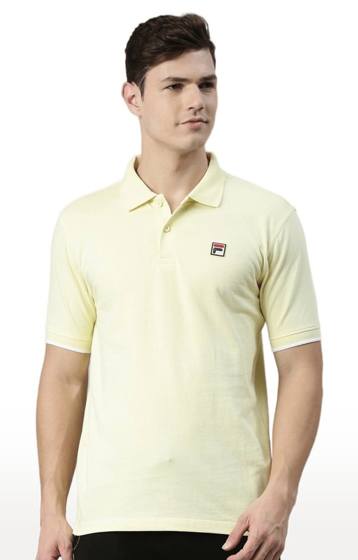 Fila shop polo yellow