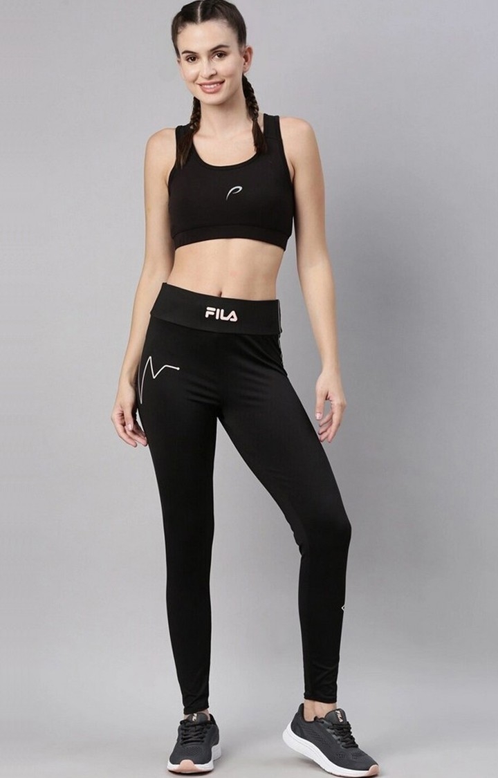 FILA Black Crop Leggings XL Sport Activewear Performance - $19 - From  Kaytlin