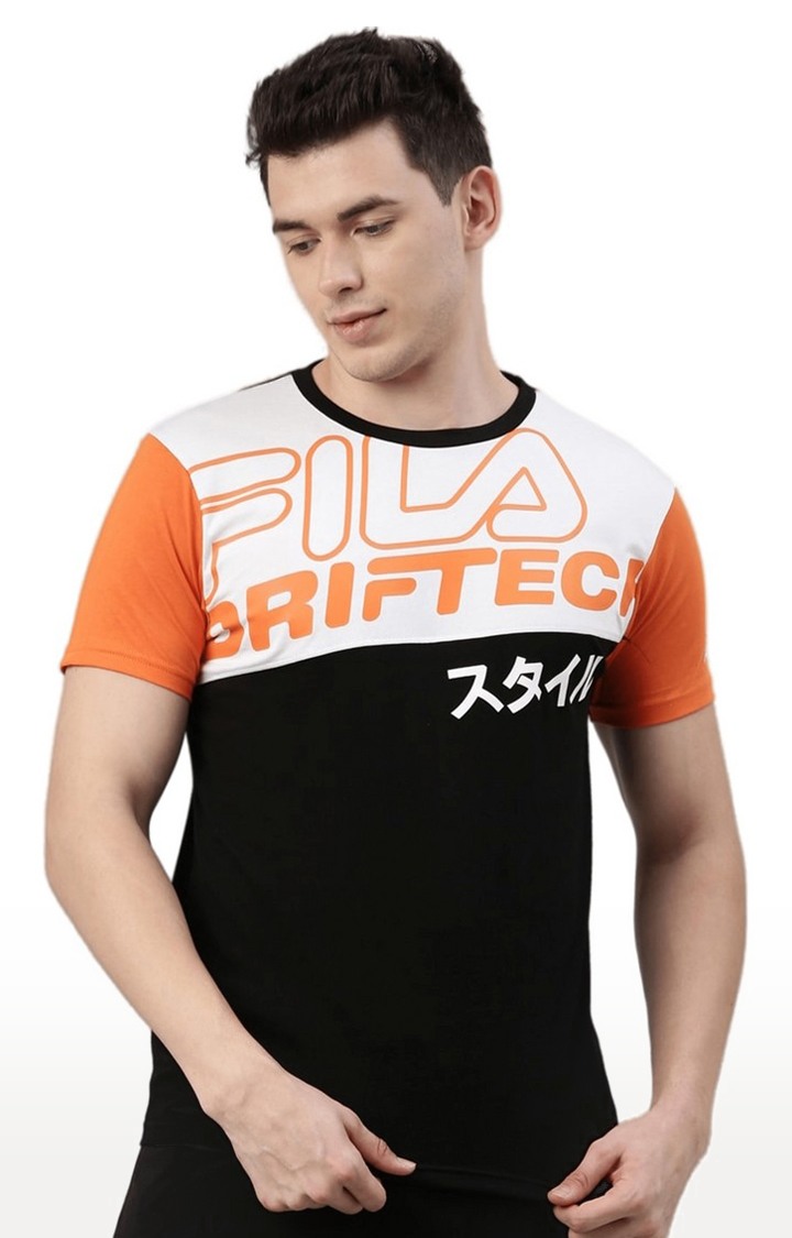 Fila orange shirt outlet