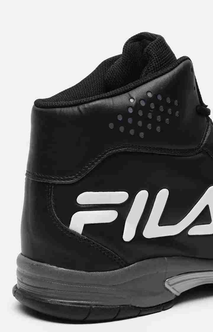 Men's Black PU Outdoor Sports Shoes