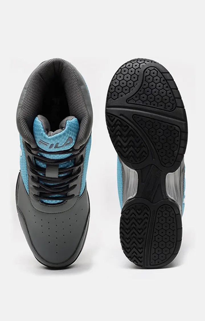 FILA | Men's Grey PU Outdoor Sports Shoes 3