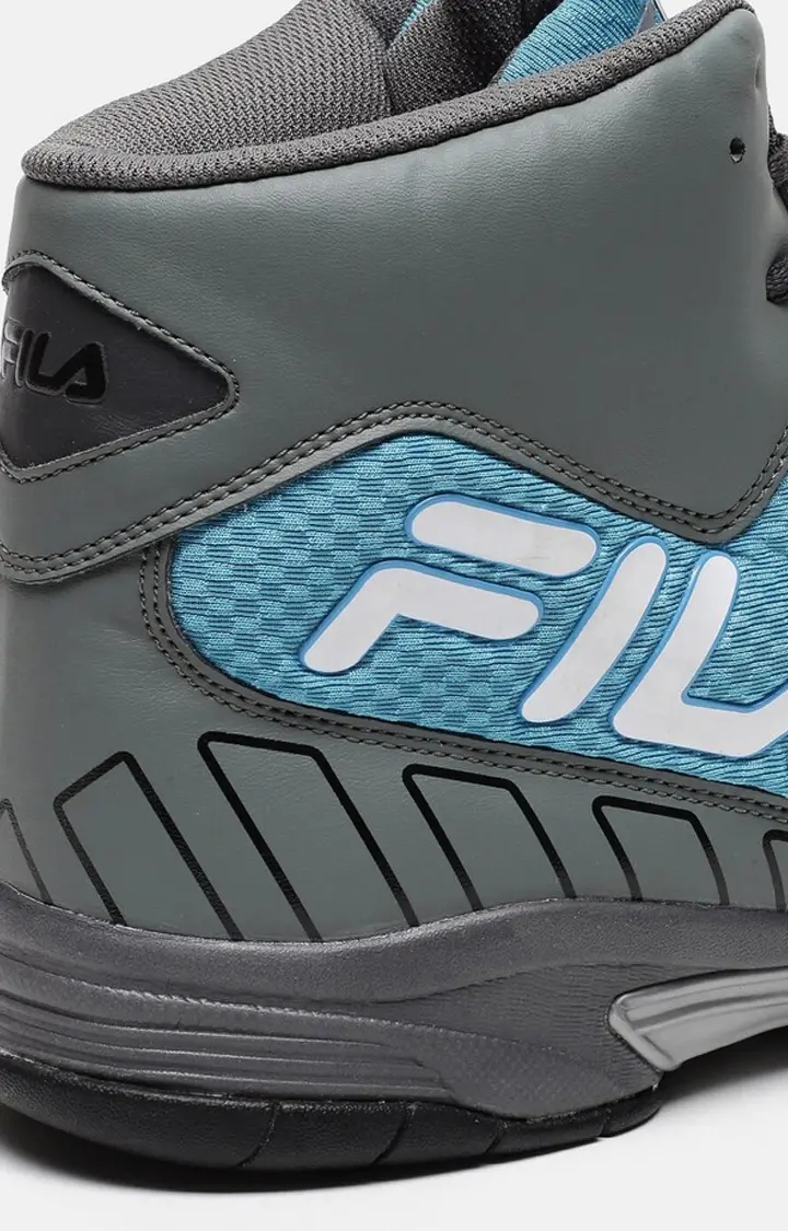 FILA | Men's Grey PU Outdoor Sports Shoes 4