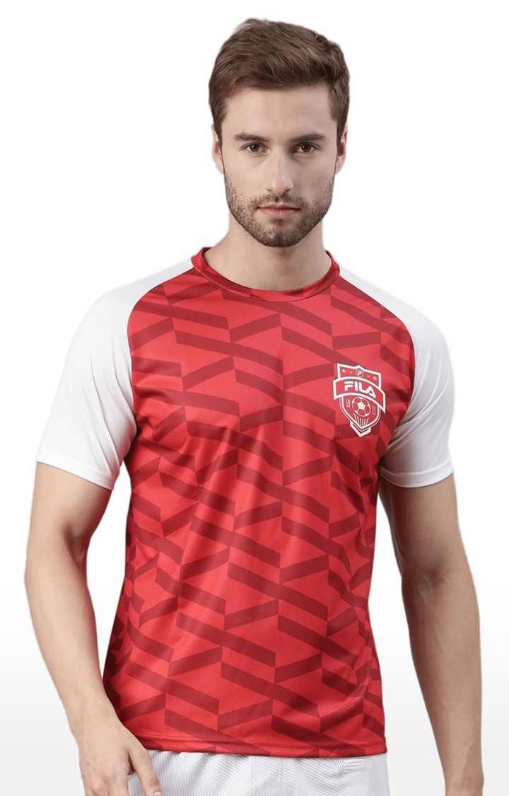 Men s Red Cotton T Shirts