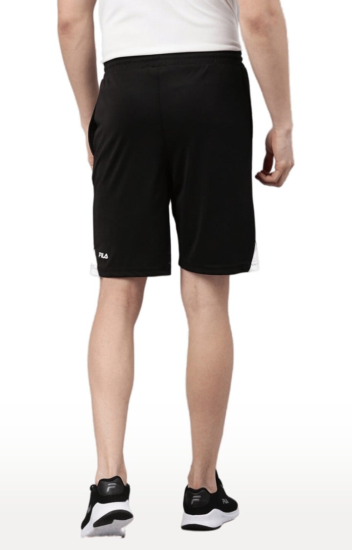 Men s Black Cotton Shorts