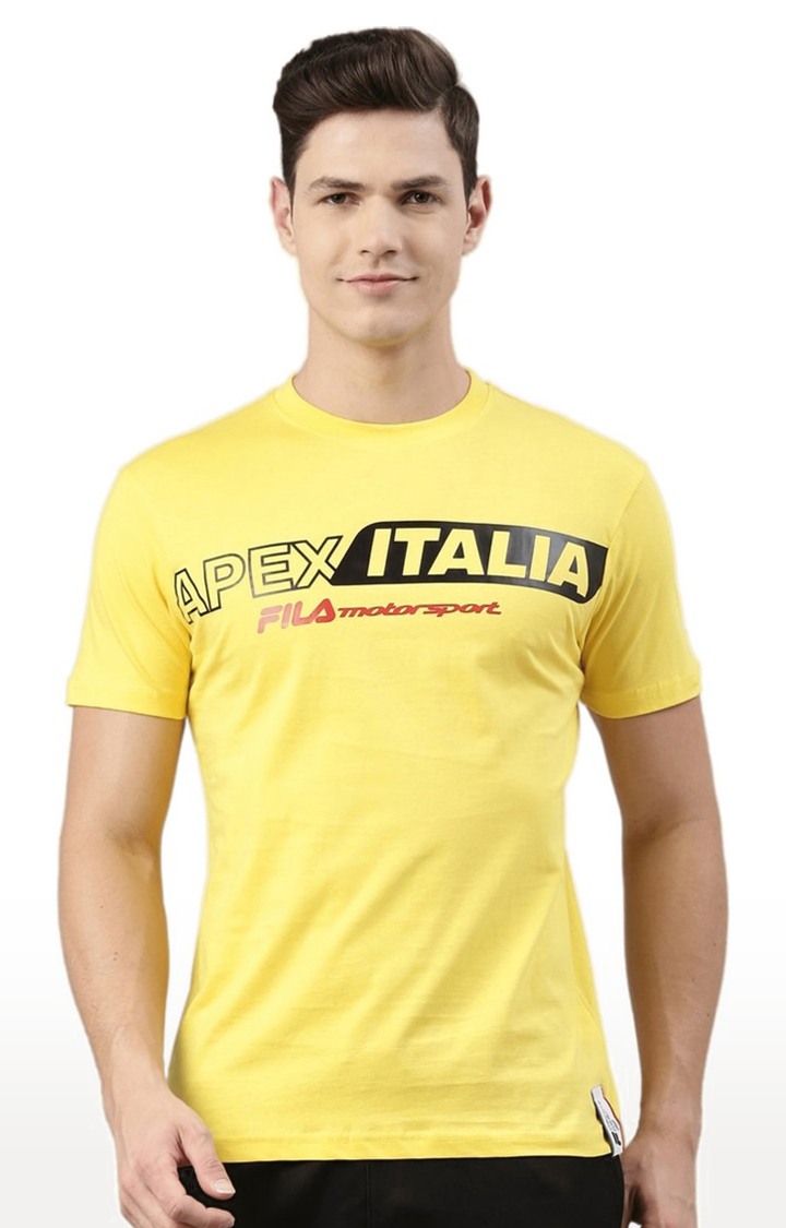 Fila outlet yellow top