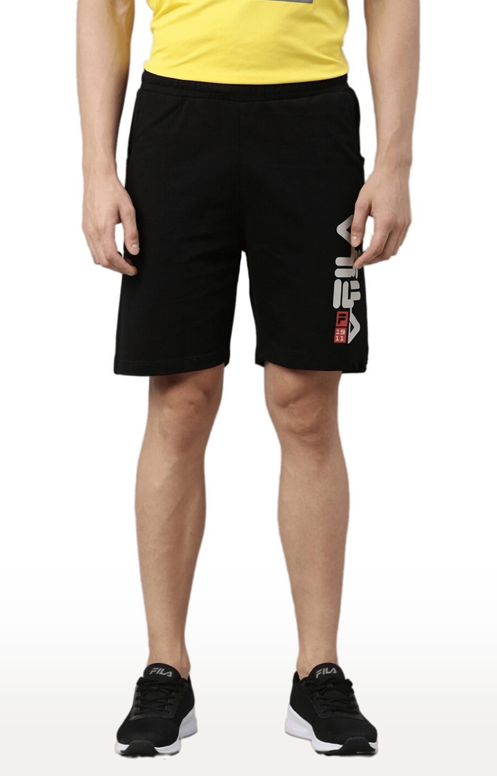 Fila shorts black discount