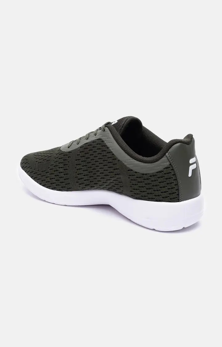 FILA | Men's Green PU Running Shoes 2