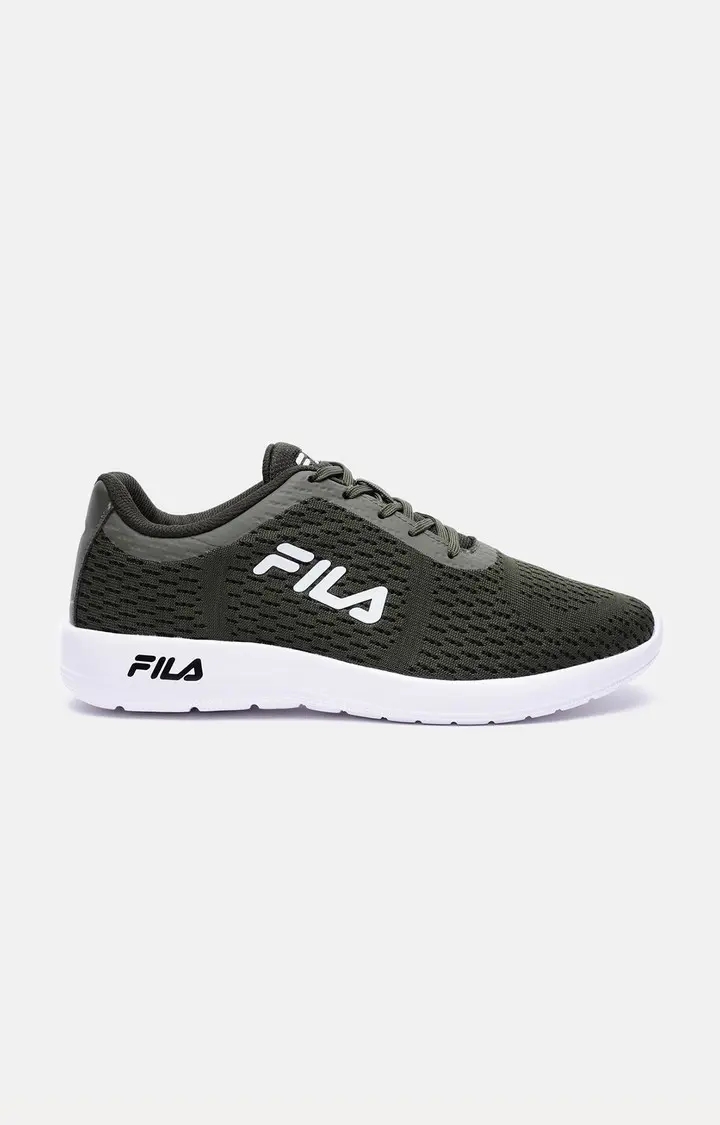 FILA | Men's Green PU Running Shoes 1