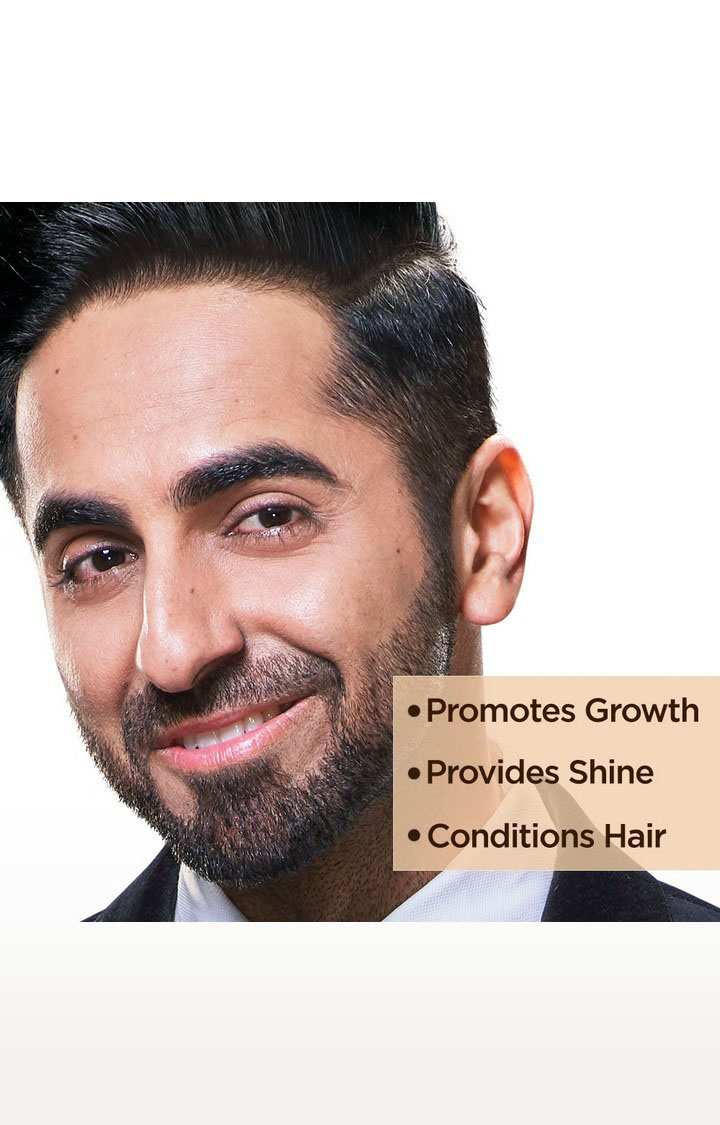 The Man Company Moustache Growth Roll on Hair Oil 