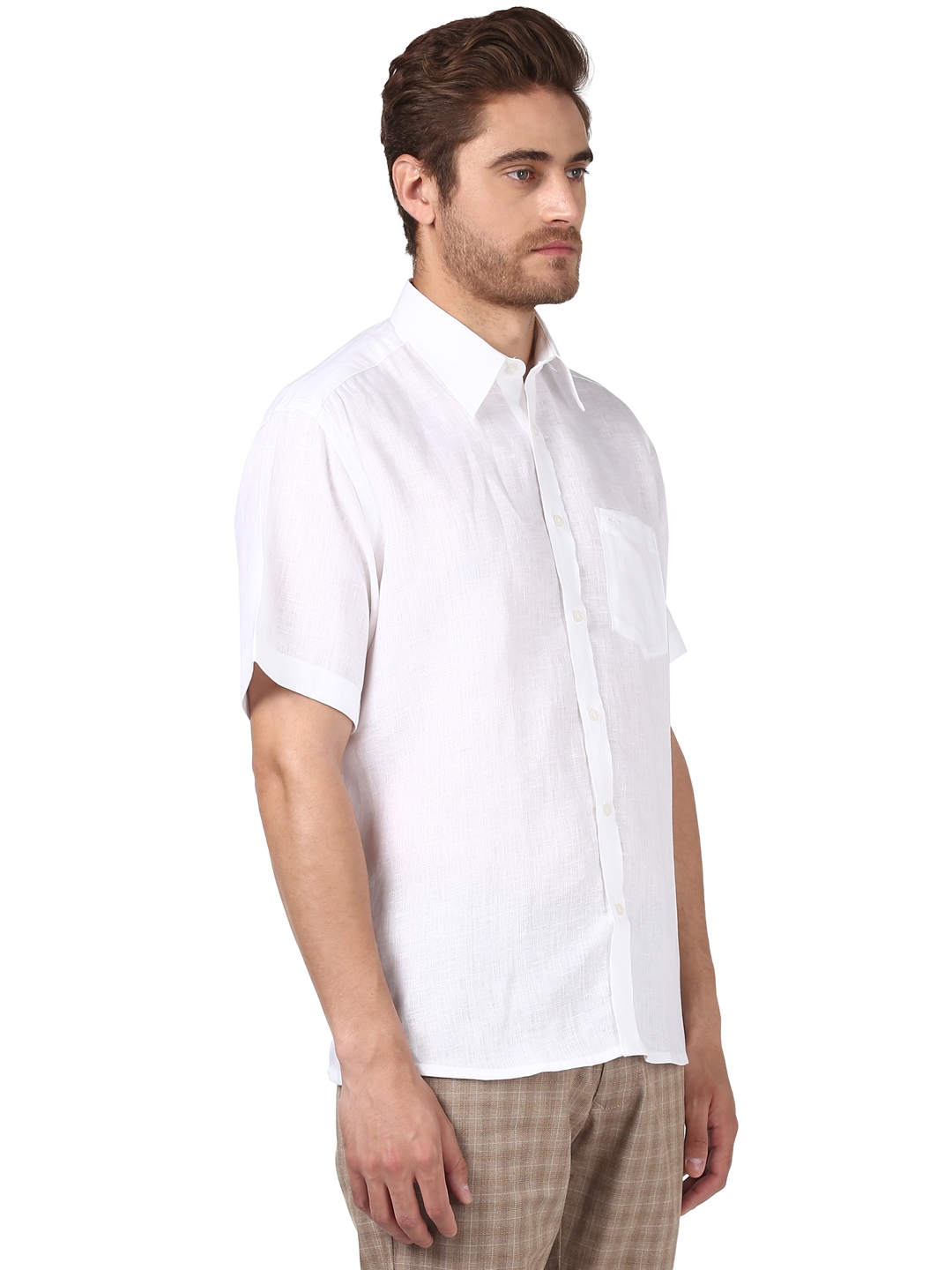 ColorPlus | ColorPlus White Casual Shirt 1