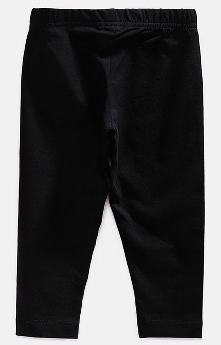 Ethnicity | Ethnicity Ankel Length Fashion Kids Black Knit Trousers 0
