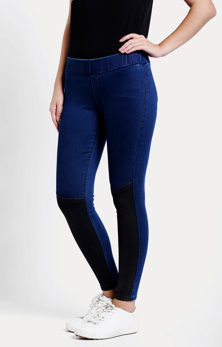Pepe Jeans | Women's Blue Jeggings 2