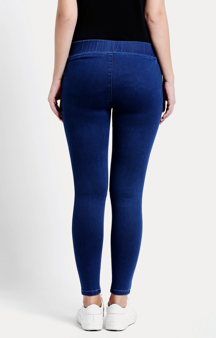 Pepe Jeans | Women's Blue Jeggings 3