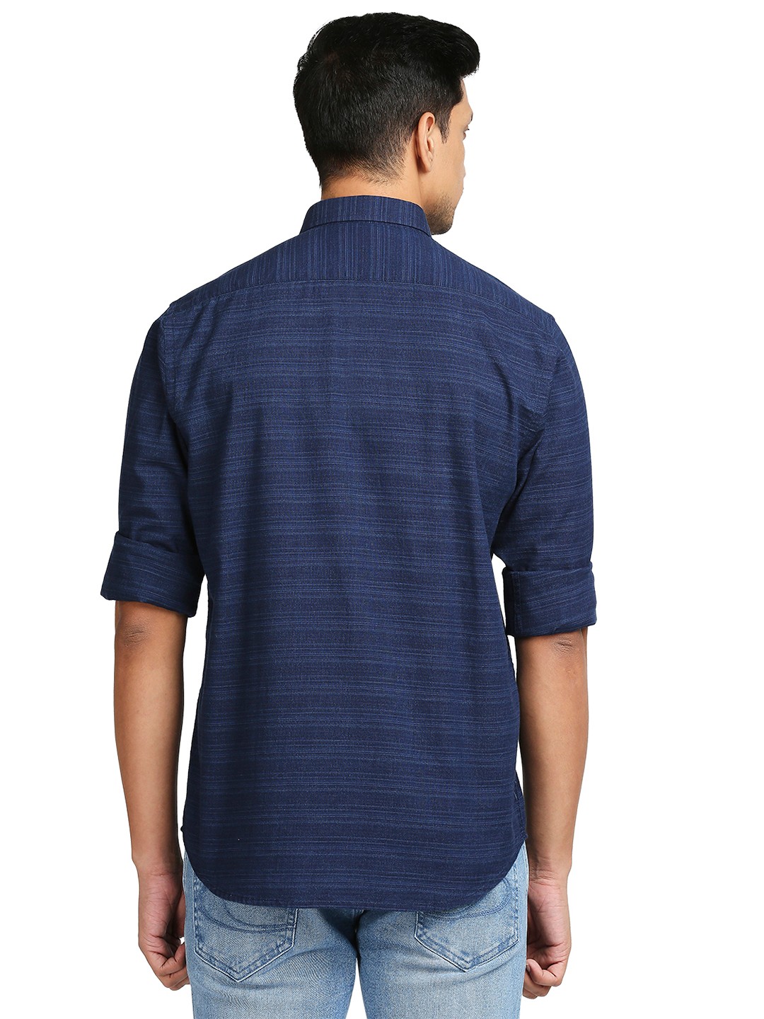 ColorPlus Dark Indigo Casual Shirt