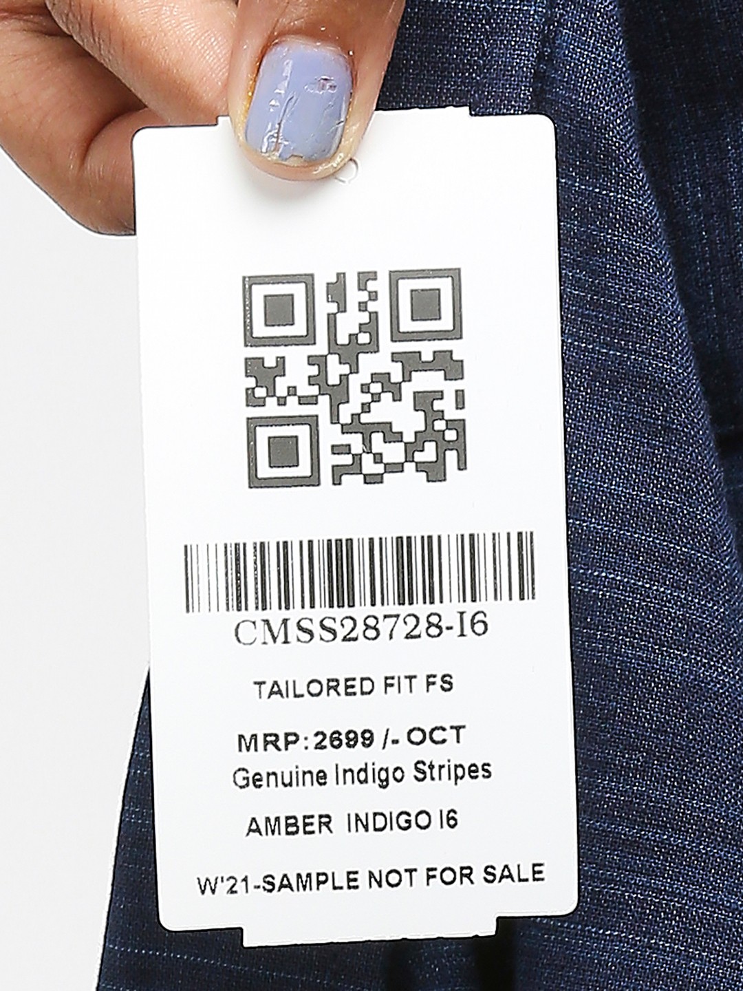 ColorPlus Dark Indigo Casual Shirt
