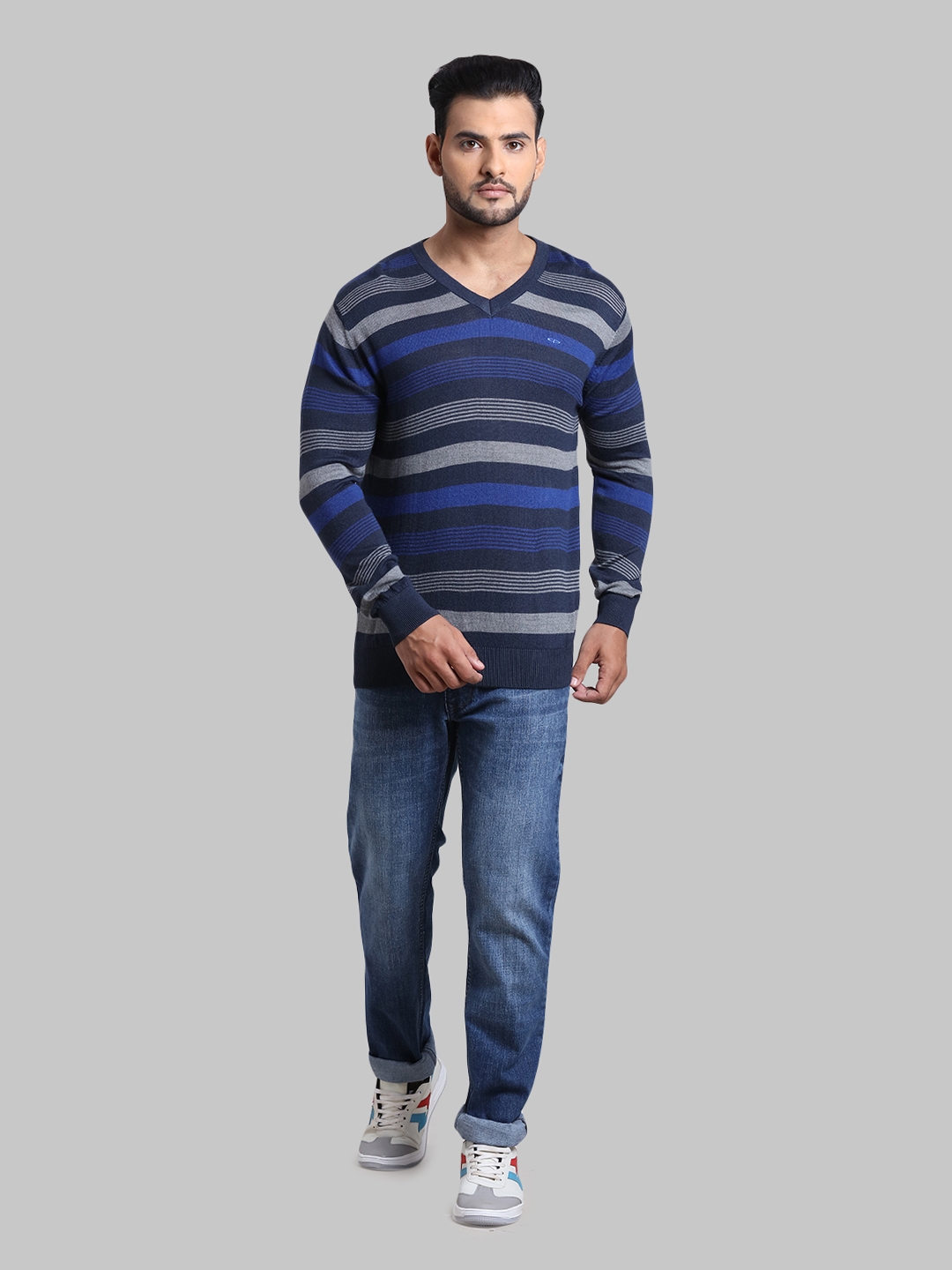 ColorPlus | ColorPlus Navy Sweater 4