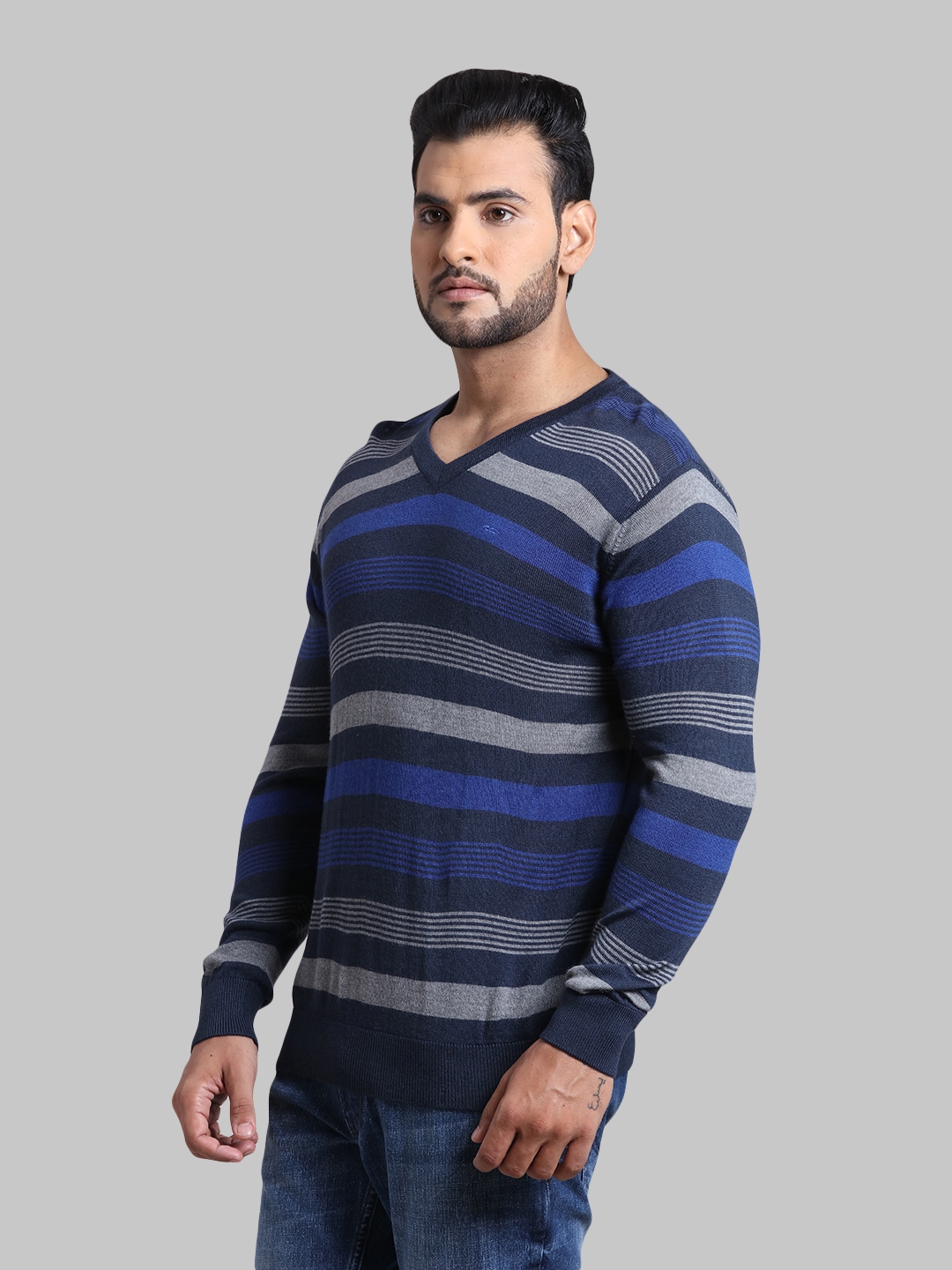 ColorPlus | ColorPlus Navy Sweater 2