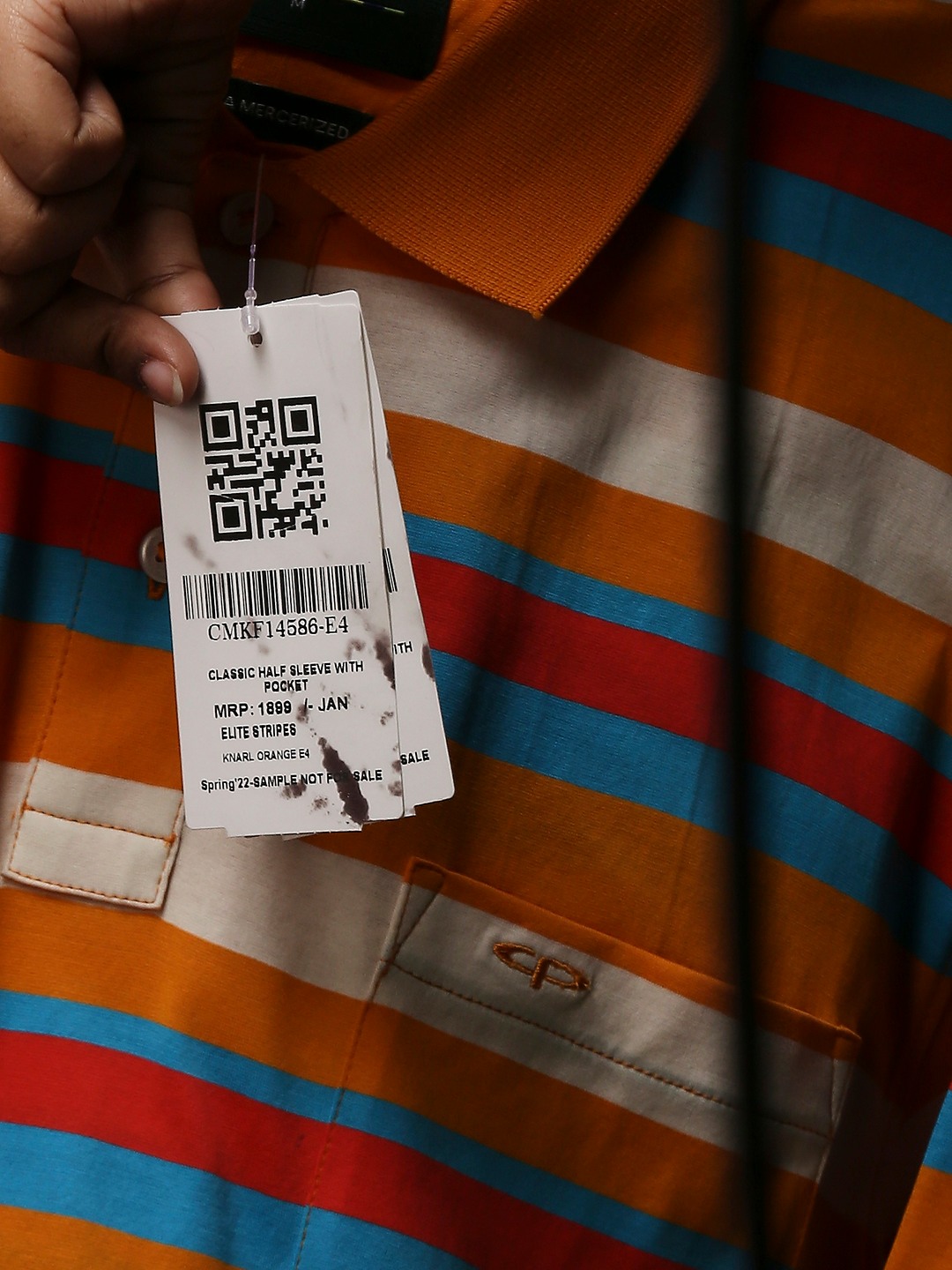 ColorPlus Orange T-Shirt For Men