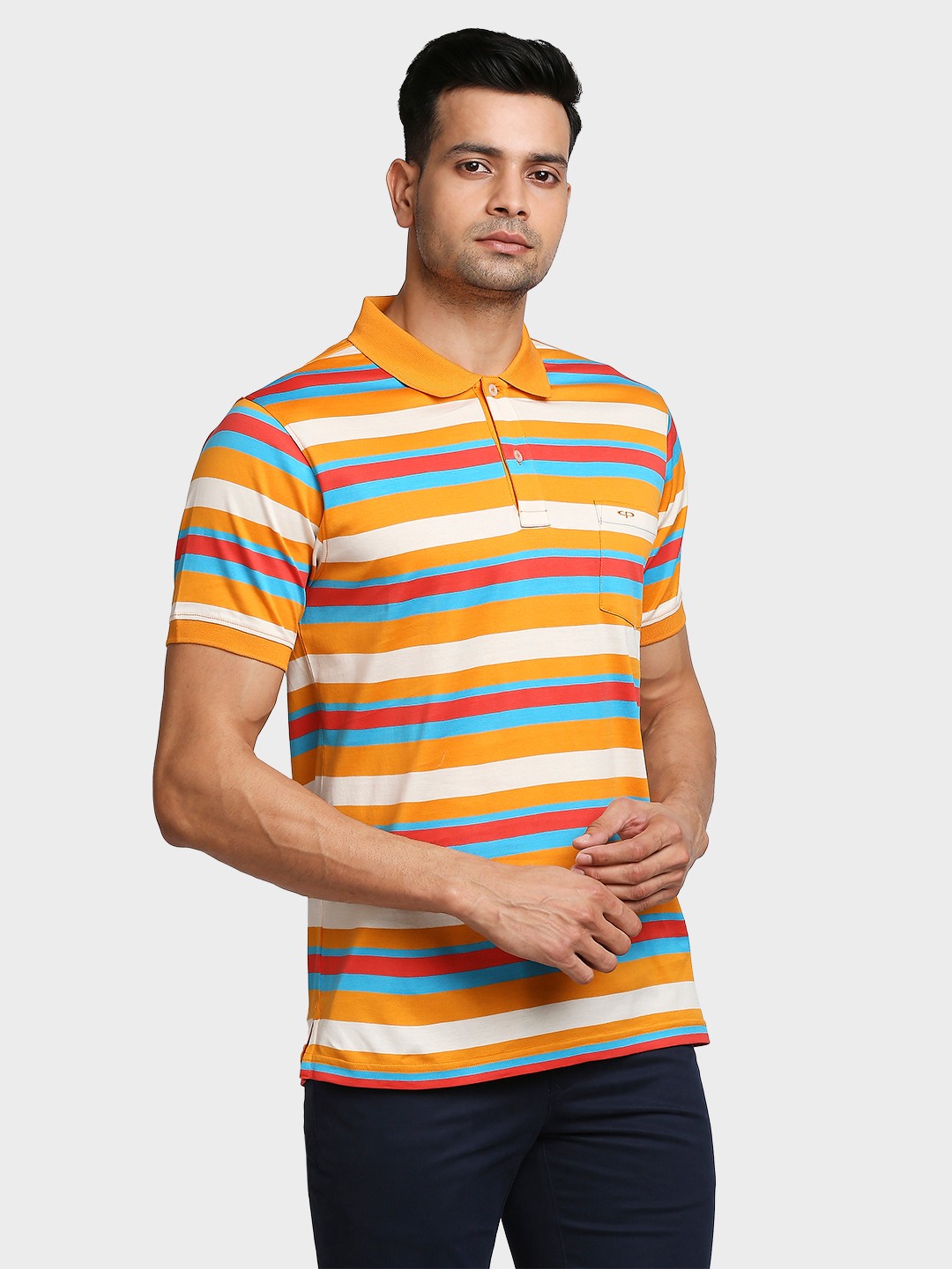 ColorPlus Orange T-Shirt For Men