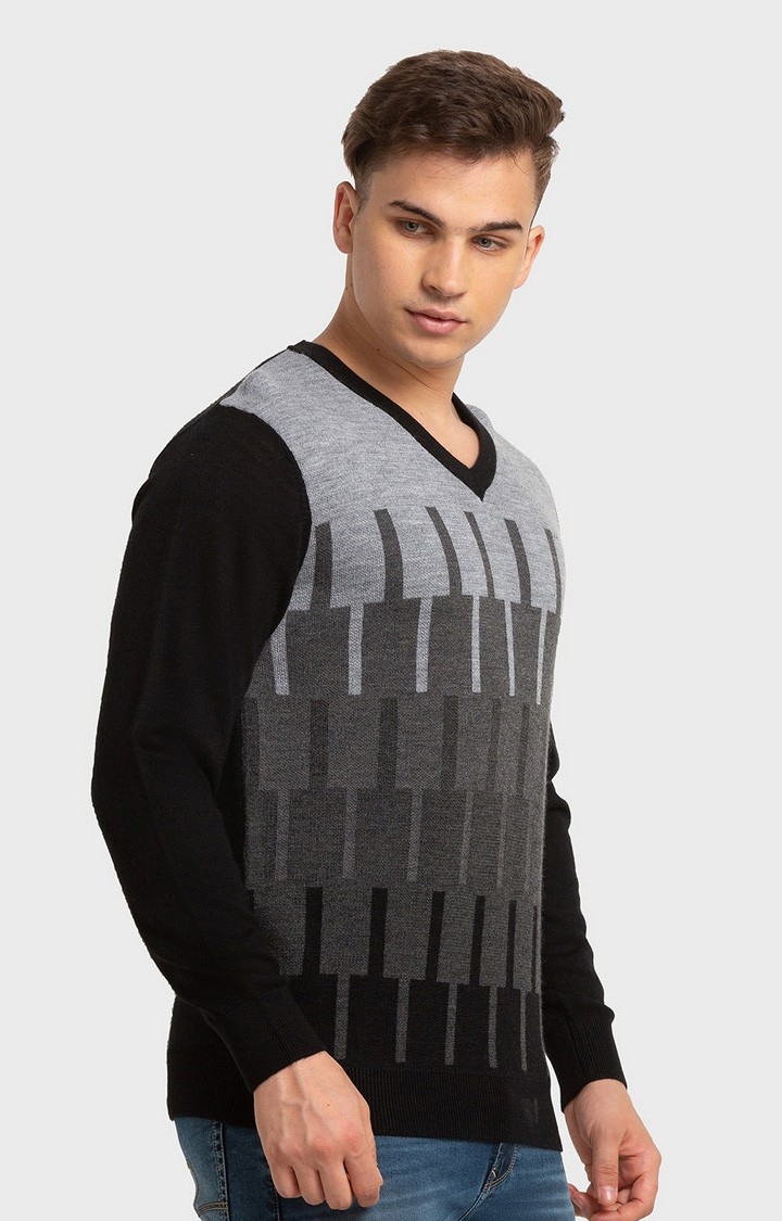 ColorPlus | ColorPlus Tailored Fit Black Sweater For Men 2