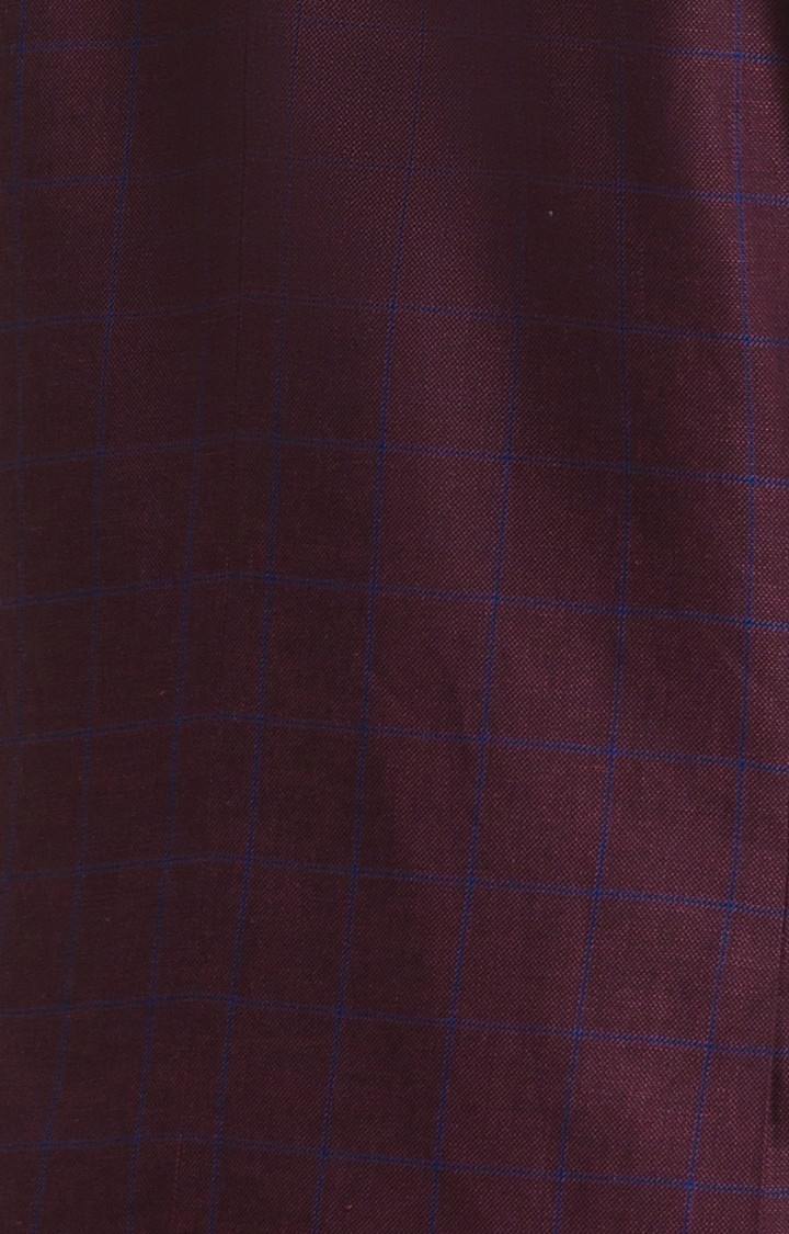 ColorPlus Contemporary Fit Red Blazer For Men