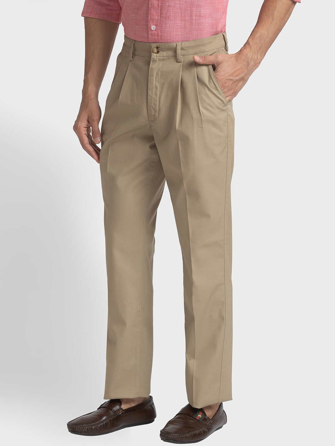 ColorPlus Beige Trousers