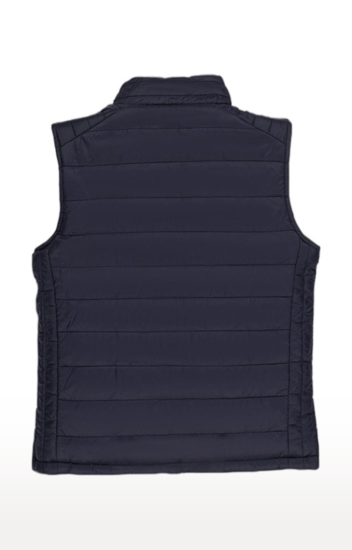 Status Quo | Boy's Orange Nylon Solid Gilet 3