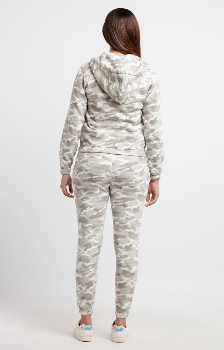 Women's Camo Hooded Tracksuit
