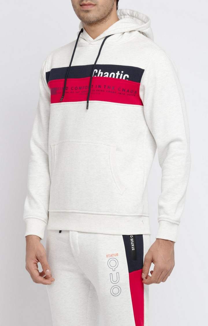 Red Polycotton Colourblock Tracksuits