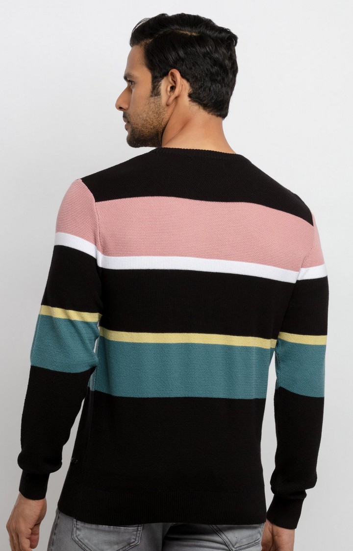 Men's Multi Cotton Knitted Sweaters
