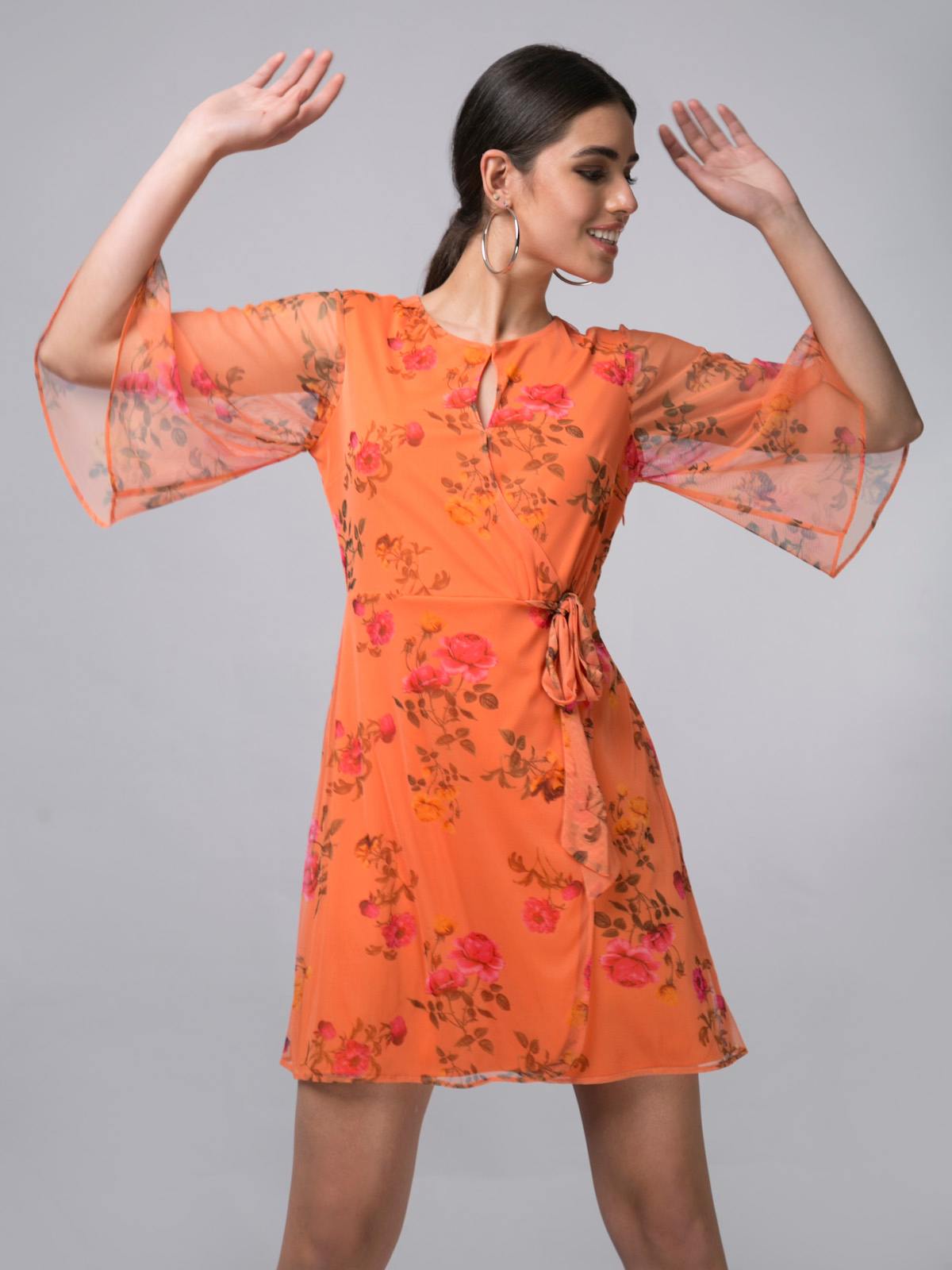 Rebecca™ - Vibrant Wrap Dress