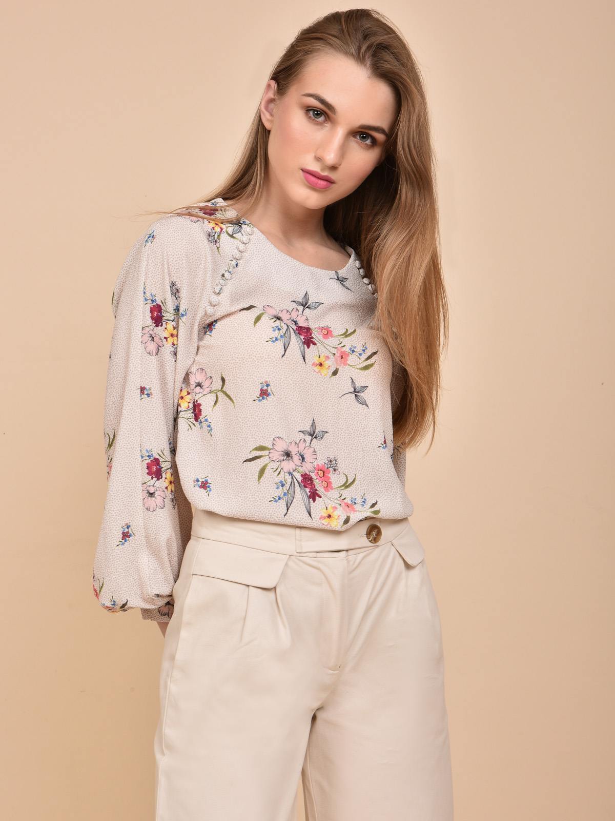 Flowral Top Feminine Floral Top
