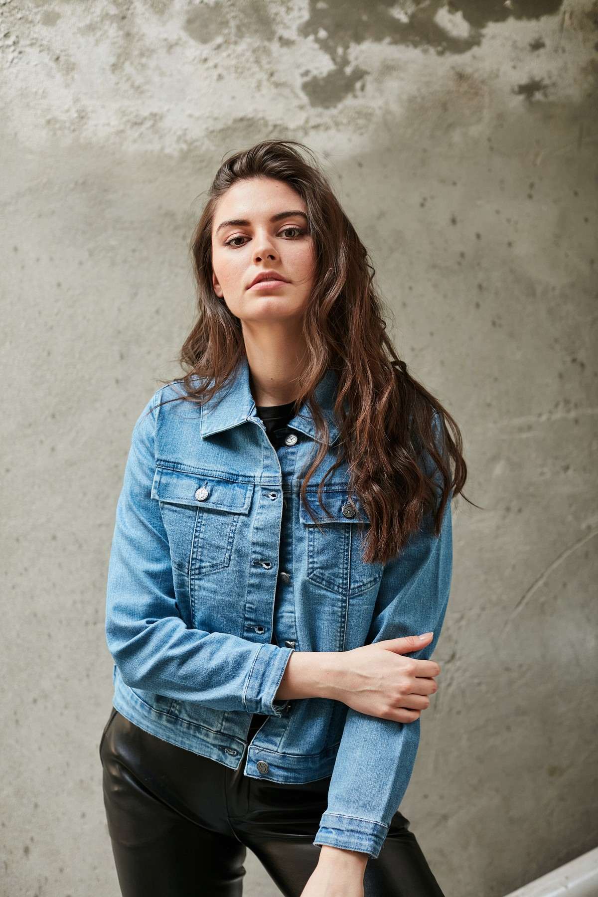 Grunge denim jacket online