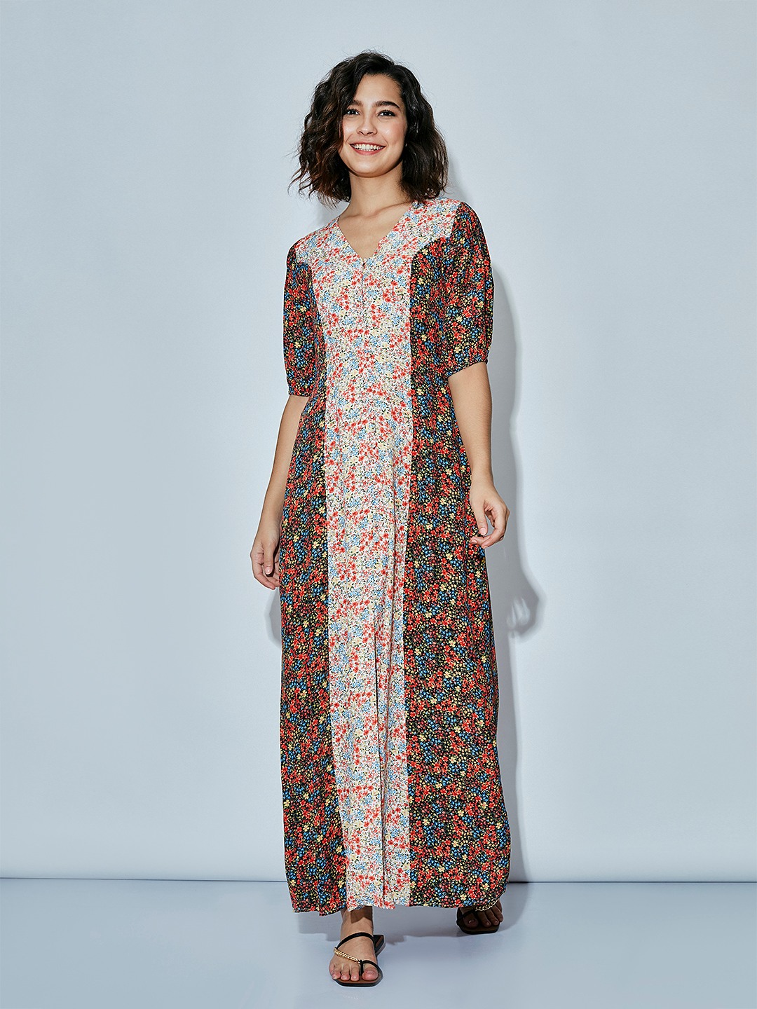 Winter Ditsy Dress