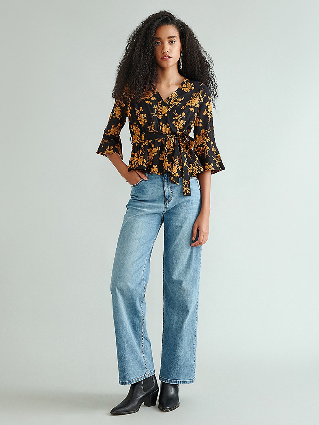 Kethy Mustard Top
