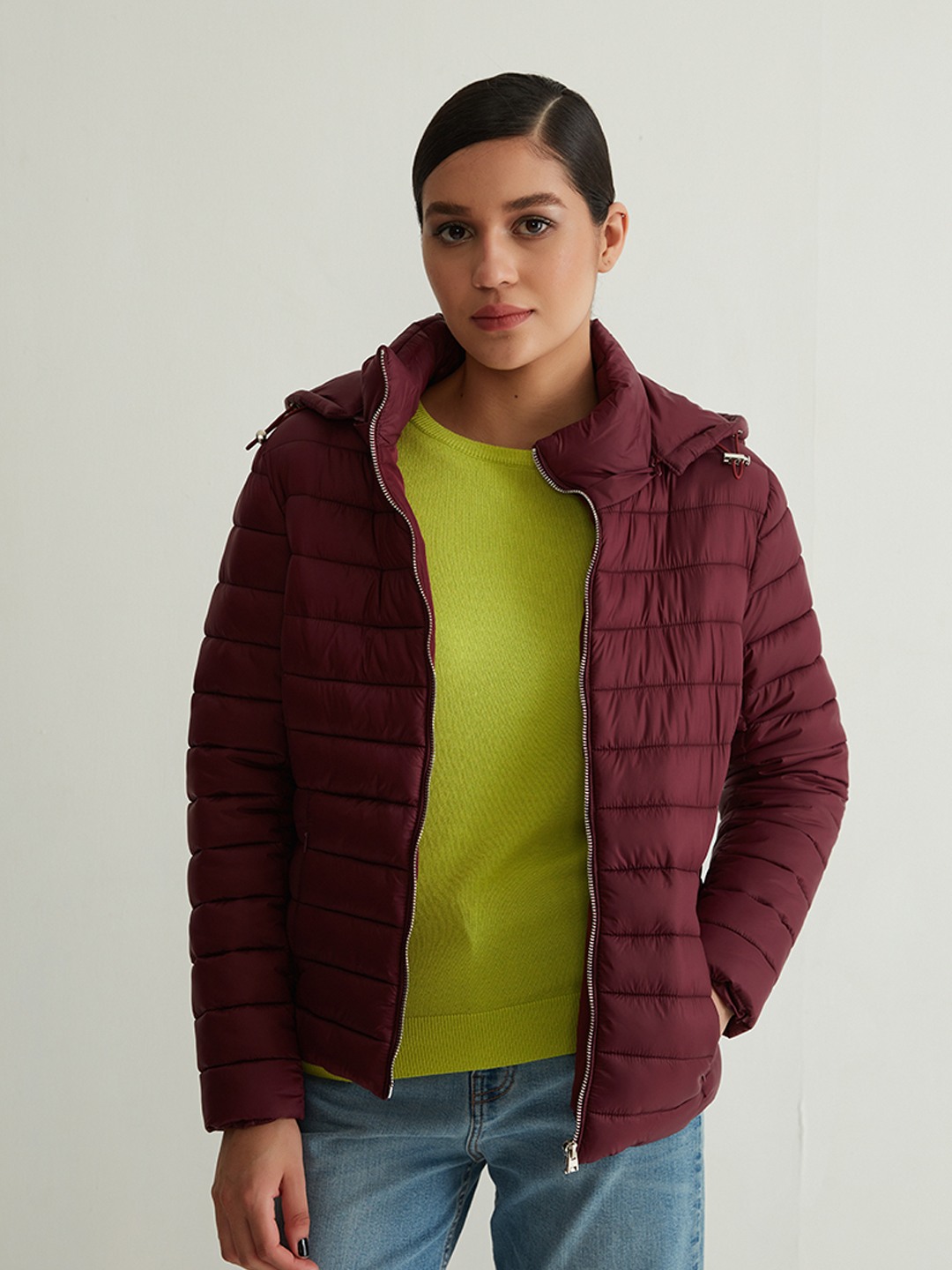 Wine outlet padded jacket