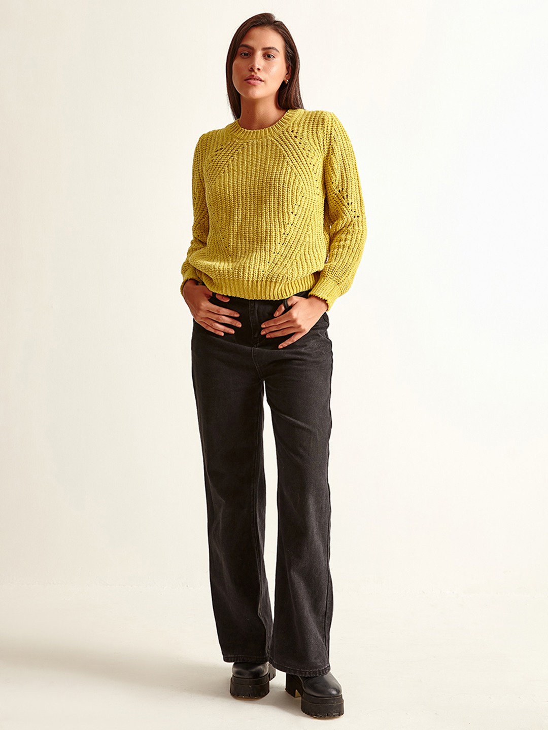 What is new arrivals a chenille sweater