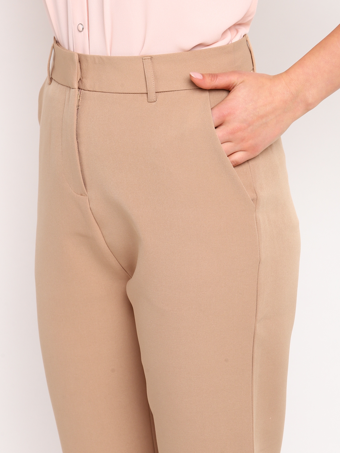 Shop Women's High Waisted Trousers | Saint + Sofia® UK