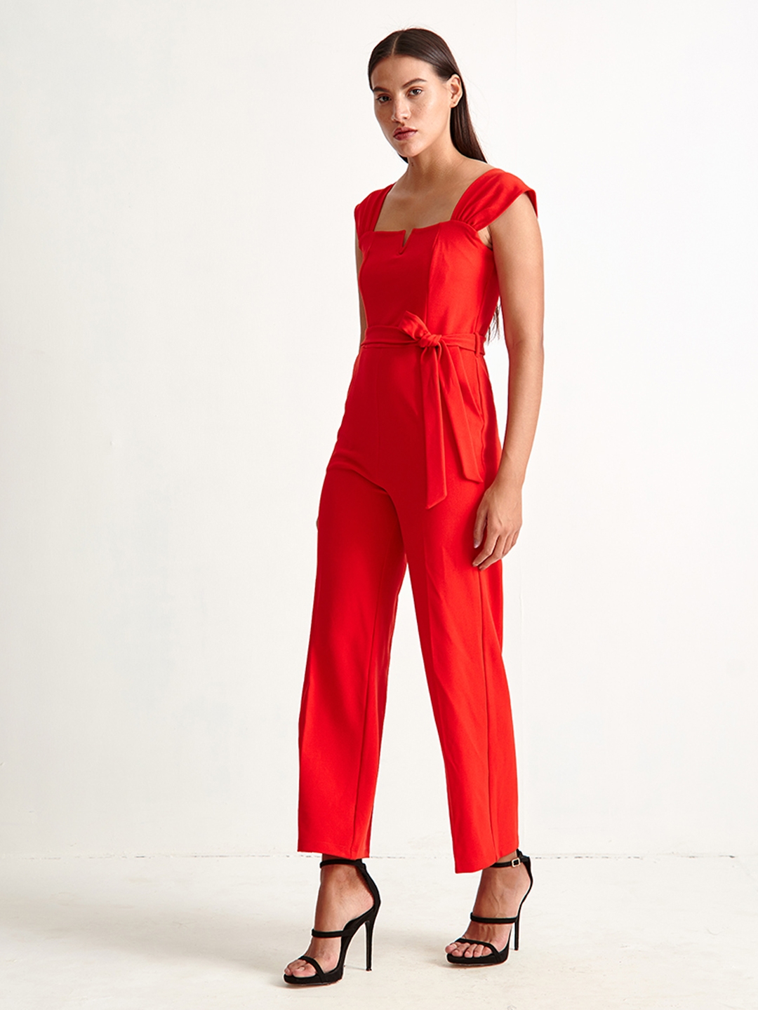 Red Lilly Jumpsuit