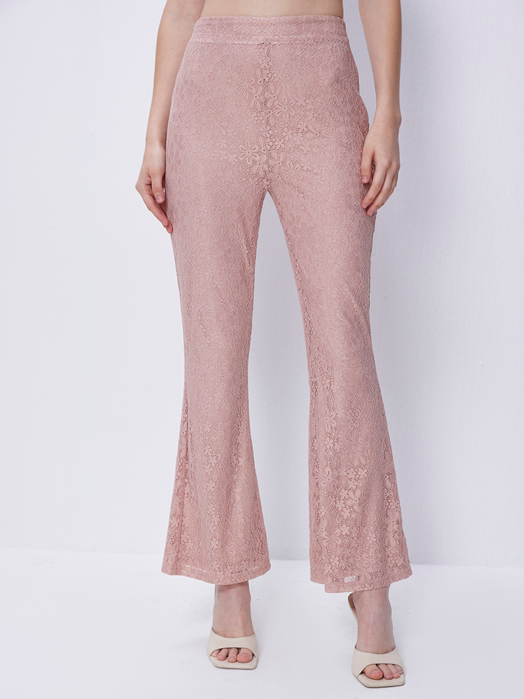 ROTATE high-waisted Sequin Design Trousers - Farfetch