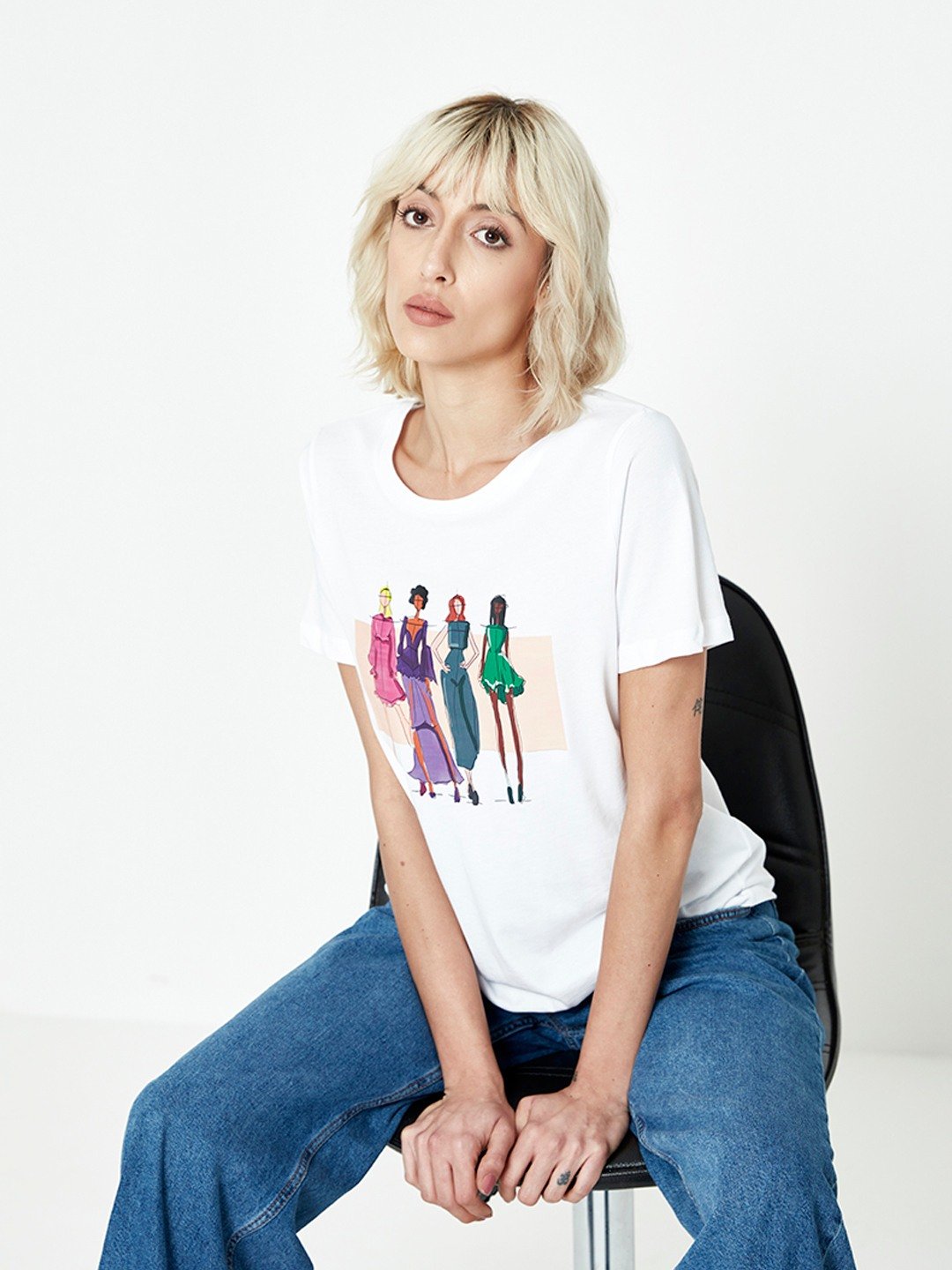 T shirt croquis cheap