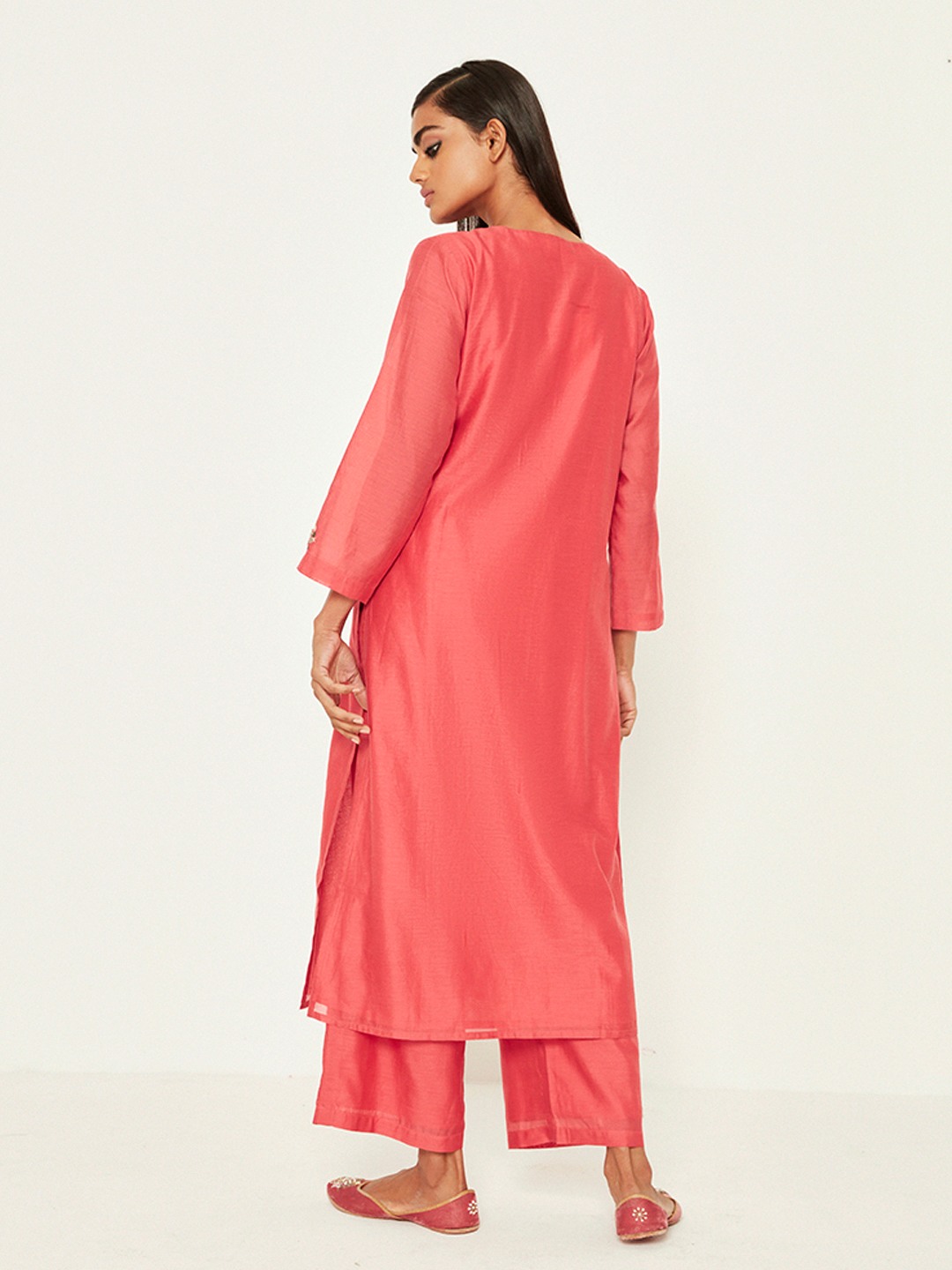 Fuchsia Pink Anarkali Kurta