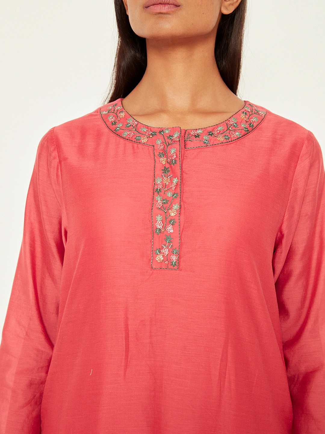 Fuchsia Pink Anarkali Kurta