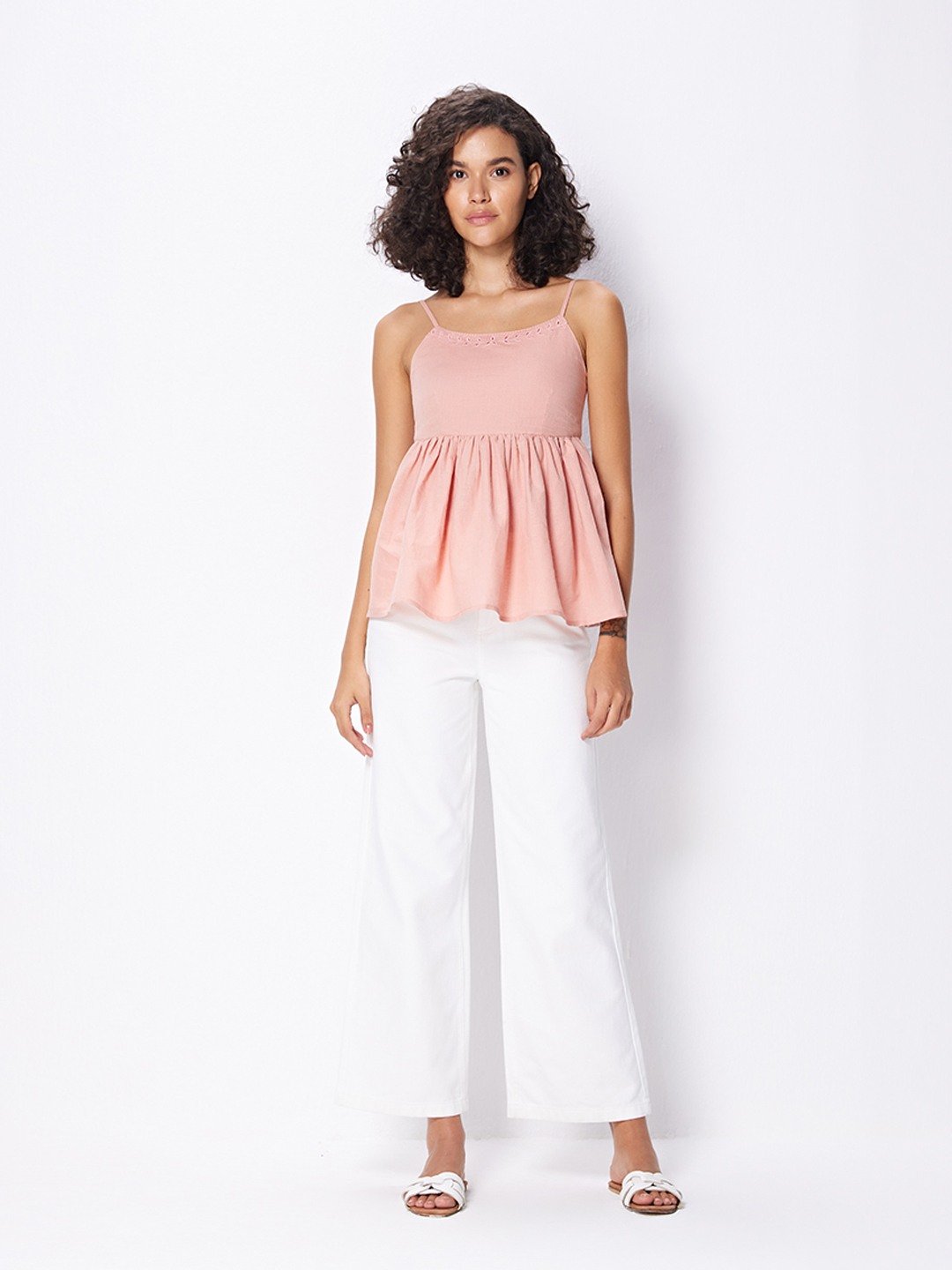Dusty pink online cami top