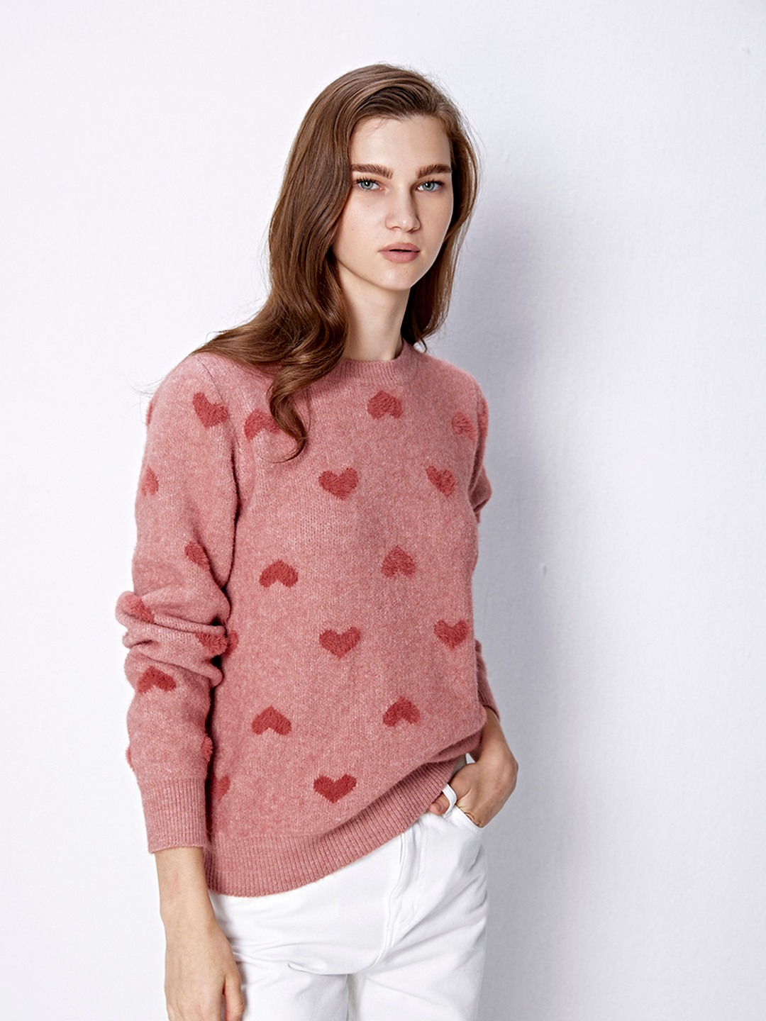 Love discount sweater pink
