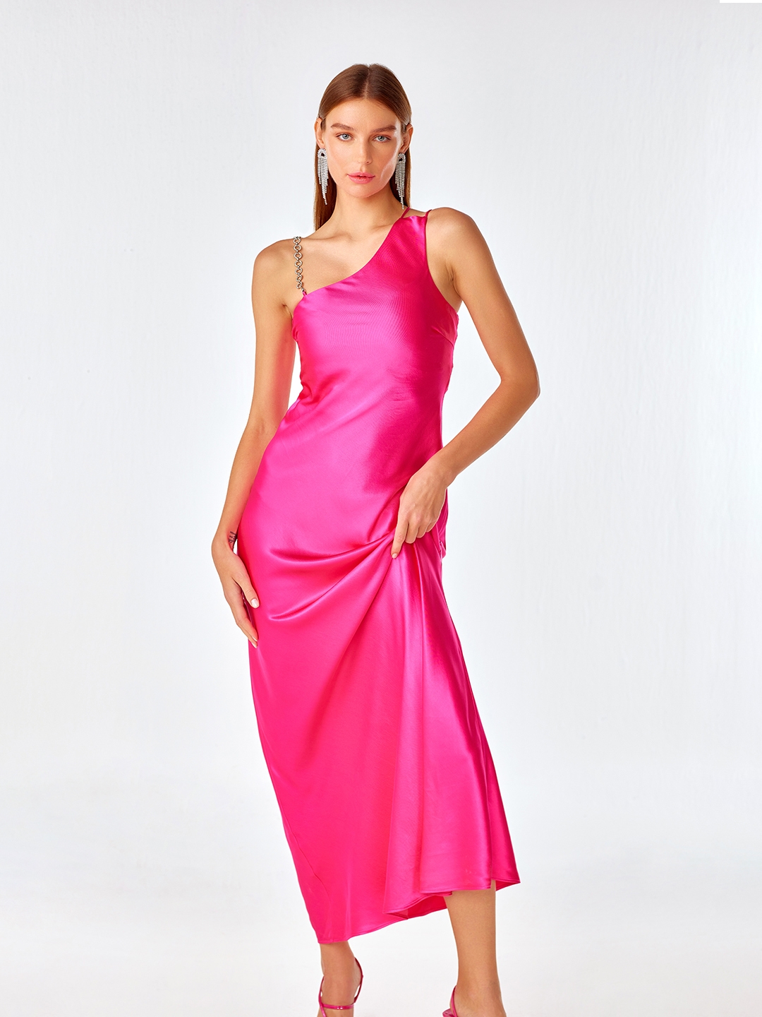NEW Maxi Dress / Olive Green Kaftan Linen Dress / One Shoulder Dress /  Extravagant Long Dress / Party Dress by AAKASHA A03144 - Etsy
